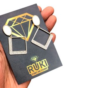 Geometric Shaped Dangle Earrings